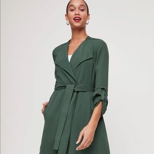 Babaton flowy trench coat BNWOT